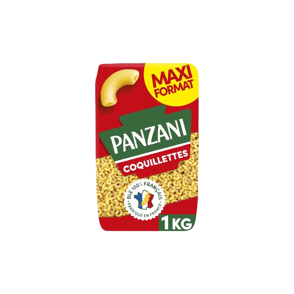 Pâtes Coquillettes Panzani – 1Kg